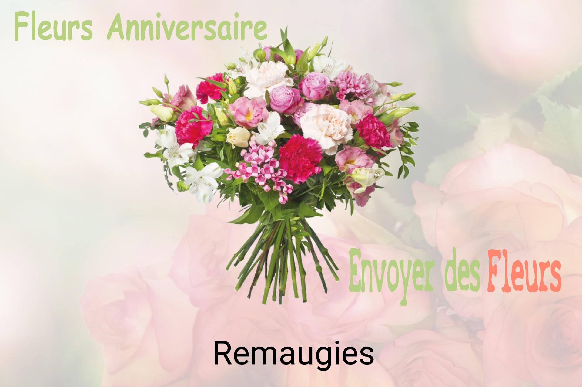 Bouquet de fleurs d’anniversaire livré à Remaugies